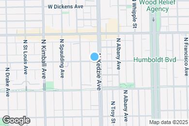Map image of the property - 3205 W Cortland St