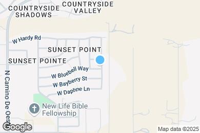 Map image of the property - 4620 W Bluebell Way