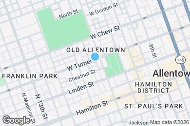 Map image of the property - 1012 W Turner St