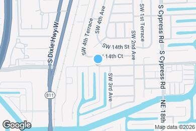 Map image of the property - 415 SW 15th St