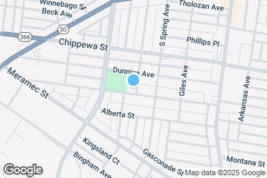 Map image of the property - 3801 Keokuk St