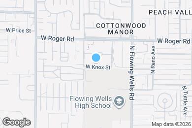 Map image of the property - 1524 W Knox St