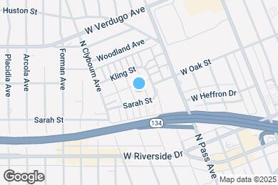 Map image of the property - 4251 W Sarah St