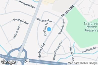Map image of the property - 1117 Norland Rd