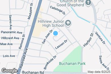 Map image of the property - 3823 Shasta Cir