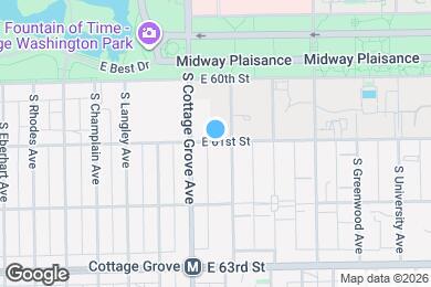 Map image of the property - 825 E 61st St