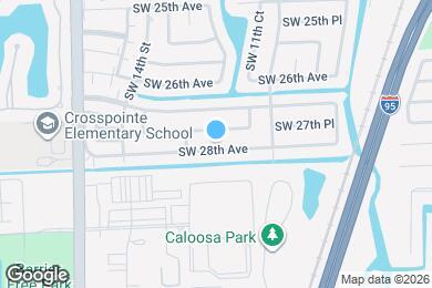 Map image of the property - 1201 SW 28th Ave