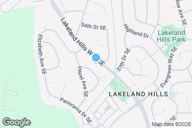 Map image of the property - 5607 Lakeland Hills Way SE