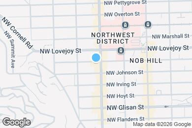 Map image of the property - 2312 NW Kearney St
