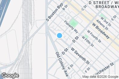 Map image of the property - 57 W Seventh St