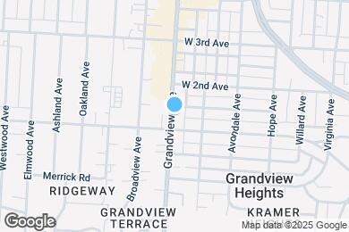 Map image of the property - 1206 Grandview Ave