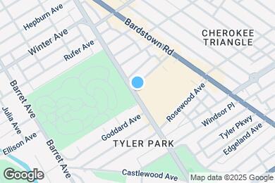 Map image of the property - 1600 Beechwood Ave