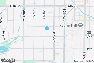 Map image of the property - 1814 12th Ave