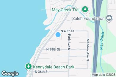 Map image of the property - 1113 N 39th Ct