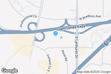 Map image of the property - Furnished Studio-Indianapolis - Airport - W. Southern Ave.