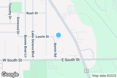Map image of the property - 218 E Laurie St