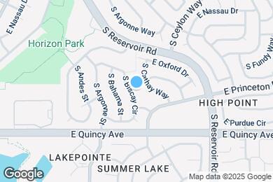 Map image of the property - 4230 S Biscay Cir