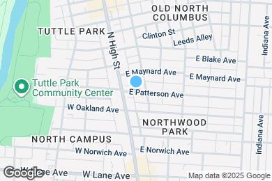 Map image of the property - 26 E Patterson Ave