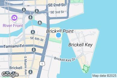 Map image of the property - 495 Brickell Ave