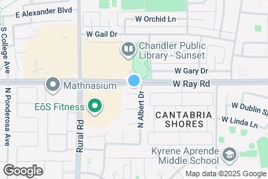 Map image of the property - 4790 W Shannon Ct