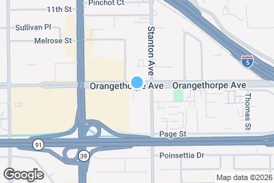 Map image of the property - 7920 Orangethorpe Ave