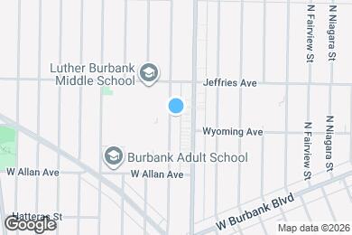 Map image of the property - 1712 N Pepper St