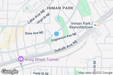 Map image of the property - 888 Edgewood Ave NE