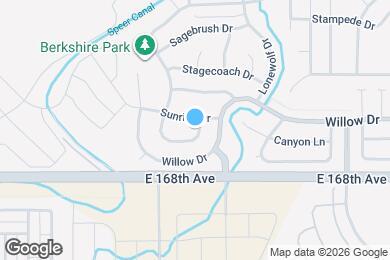 Map image of the property - 20 Shenandoah Way