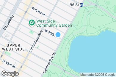 Map image of the property - 4 W 90th St