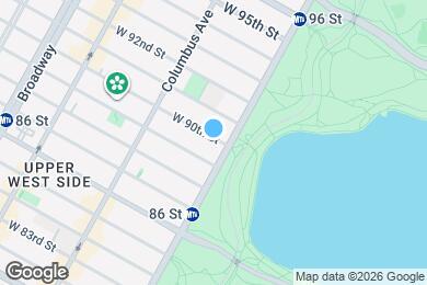 Map image of the property - West 90th Street