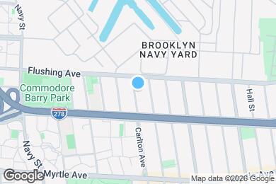 Map image of the property - 21 Carlton Ave