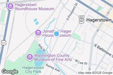 Map image of the property - 231 S Prospect St