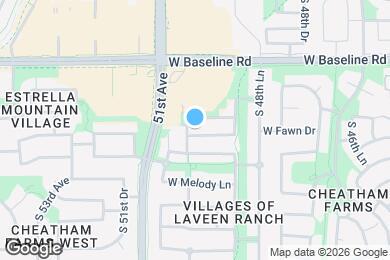 Map image of the property - 5010 W Fawn Dr