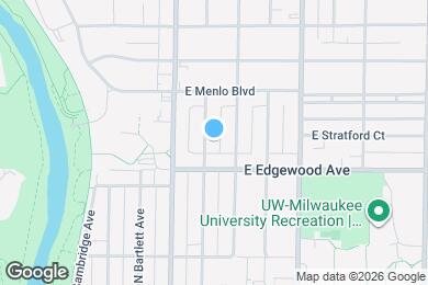 Map image of the property - 3520 N Cramer St