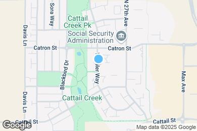 Map image of the property - 3083 Warbler Way