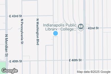 Map image of the property - 4143 Central Ave