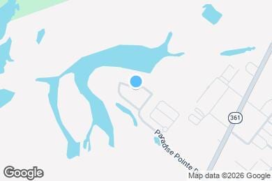 Map image of the property - 395 Paradise Pointe Dr