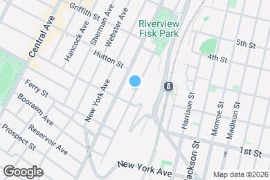 Map image of the property - 215 Ogden Ave