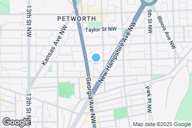 Map image of the property - 814 Randolph St NW