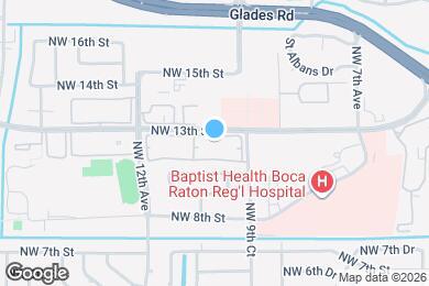Map image of the property - 1050 NW 13th St