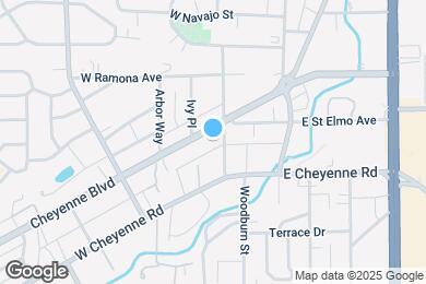 Map image of the property - 107 Cheyenne Blvd