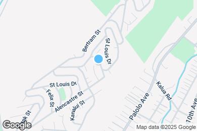 Map image of the property - 2059 Saint Louis Dr