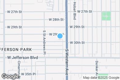 Map image of the property - 2029 W 30th St