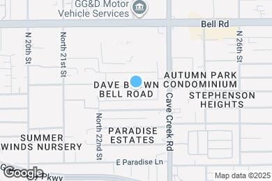 Map image of the property - 2303 E Aire Libre Ave