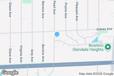 Map image of the property - 1277 Pearl Ave