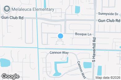 Map image of the property - 5252 Bosque Ln