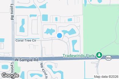 Map image of the property - 3846 Coral Tree Cir