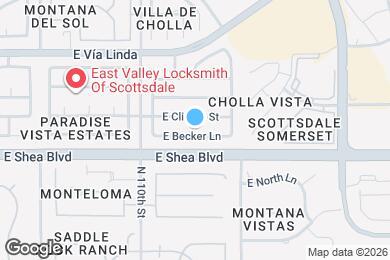 Map image of the property - 11106 E Becker Ln