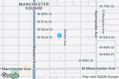Map image of the property - 1622 W 83rd St