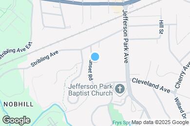 Map image of the property - 2414 Sunset Rd